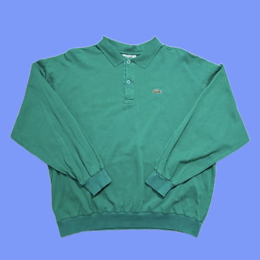 Polo vintage Lacoste verde