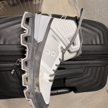 Hiking boots on running 