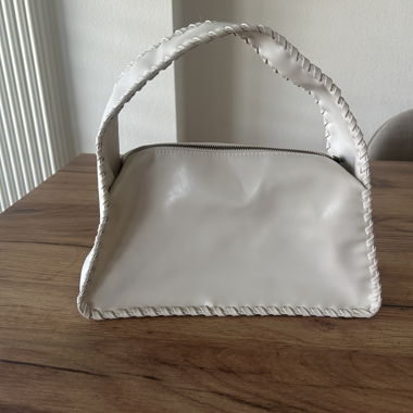 NEW beiger gewebter Handtasche von h&m