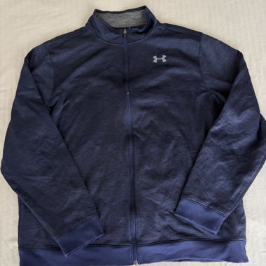 Under-Armour-Blaues Sweatshirt