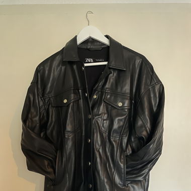 Kunstlederjacke