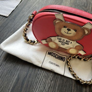 Moschino “This is not a Moschino toy” bag
