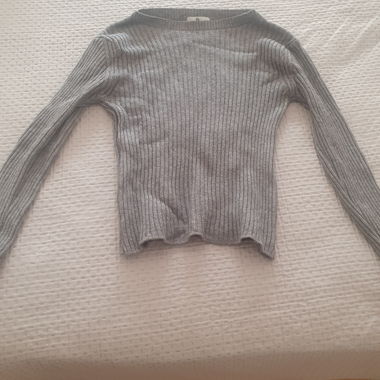 pull gris taille m
