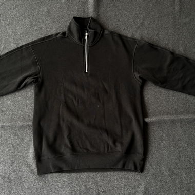Maglione con zip nero H&M