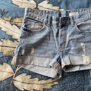 Short en jeans