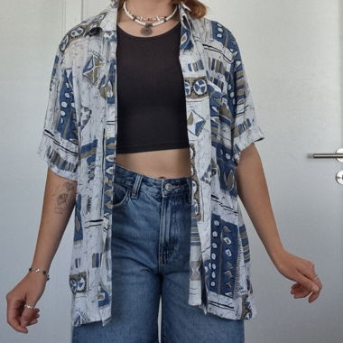 Vintage Short-Sleeve Shirt