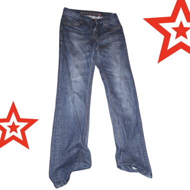 2000s low waist dark jeans