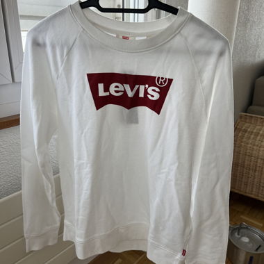 Levi's White Sweatshirt