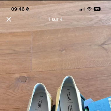 Toms espadrilles jaune 