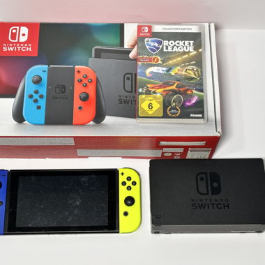 Nintendo Switch with accessories