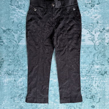 Pantaloni cropped jacquard Dolce & Gabbana