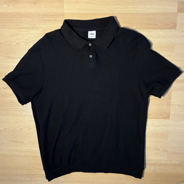 Polo tricoté zara