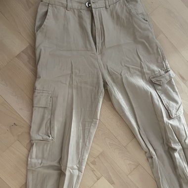 Pantaloni cargo marrone chiaro