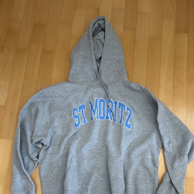 Sweat à capuche gris Brandy Melville