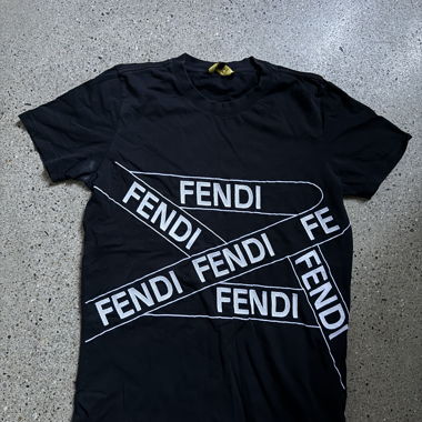 Fendi T-Shirt schwarz