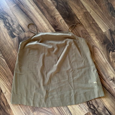 TOPSHOP maternity top khaki