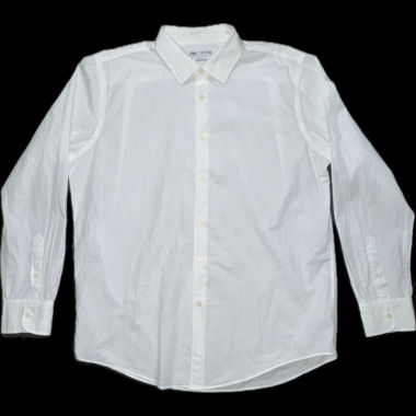 Chemise blanche Zara Regular Fit