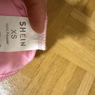 Pink Bandeau Top SHEIN XS