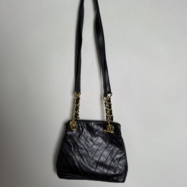 Paola del Lungo leather shoulder bag