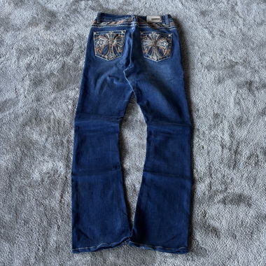 Jeans vintage Y2K bootcut a zampa