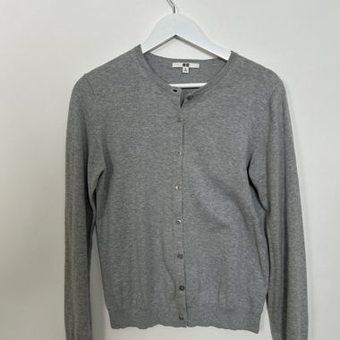 Uniqlo Grey Cardigan