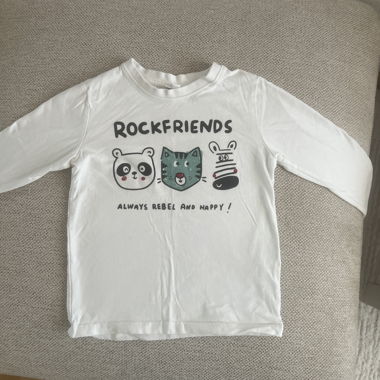Maglietta per bambini a maniche lunghe Rockfriends