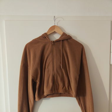 Flauschige Jacke