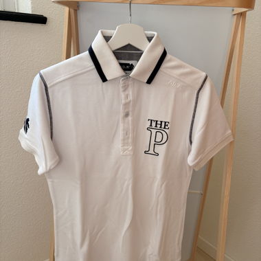 Polo ADM bianco taglia S