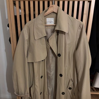 Mango Violetta Trench Coat
