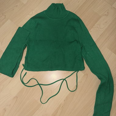 Green Knit Sweater