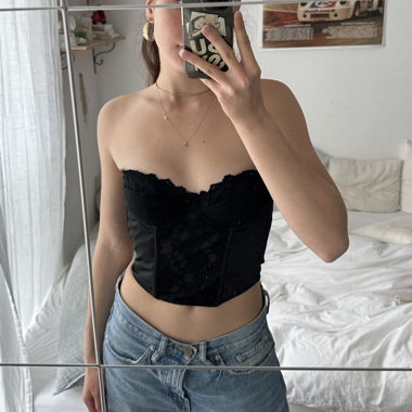 Black Corset Top