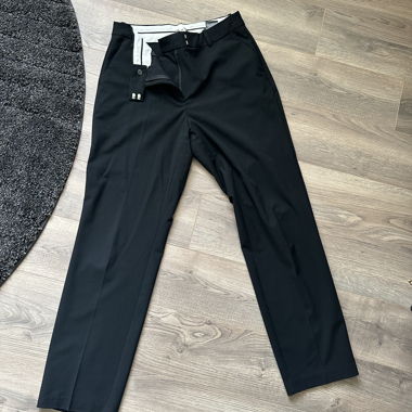 Black suit trousers