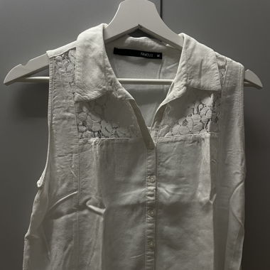 Bluse mit Spitze