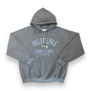 Gildan Hoodie Grau