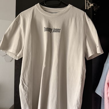 T-shirt Tommy Jeans bianco