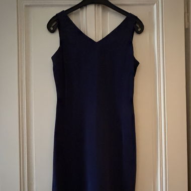 Sleeveless silk dress
