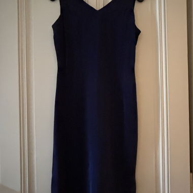 Ärmelloses Seidenkleid