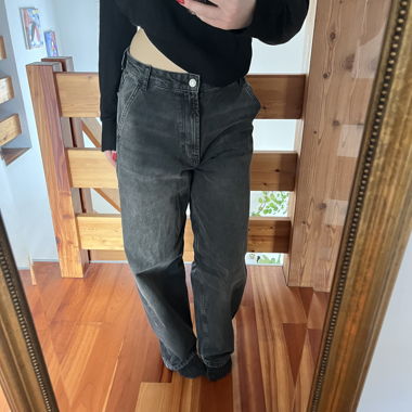 Jeans Bershka à jambe large