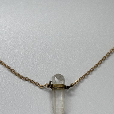 Collana con Lemurian Seed Quartz