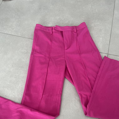 Anzugshose pink Bershka