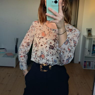 Blouse florale 