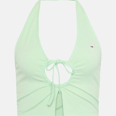 Mint Green Backless Top