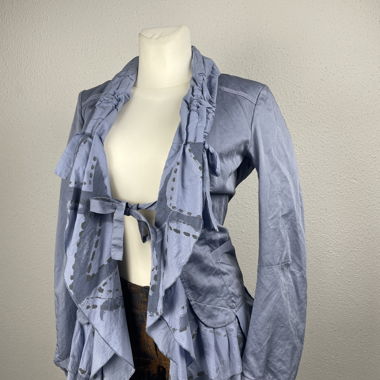Veste en lin vintage Marithé + François Girbaud