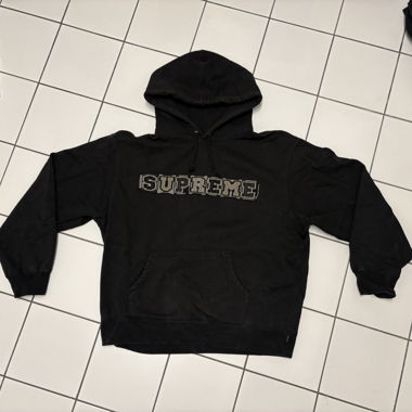 Hoodie Supreme noir
