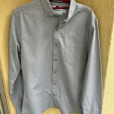 Camicia grigia Topman