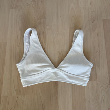 White Bikini Top