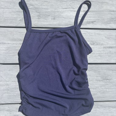 Dunkelblaues Tanktop