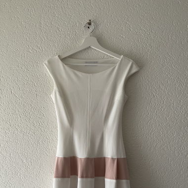 Weiss/Rosa Rinascimento Kleid