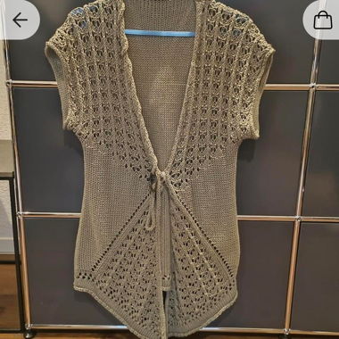 Cardigan fée verte