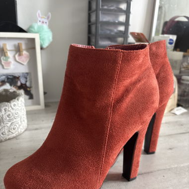 Botte talons rouge 
